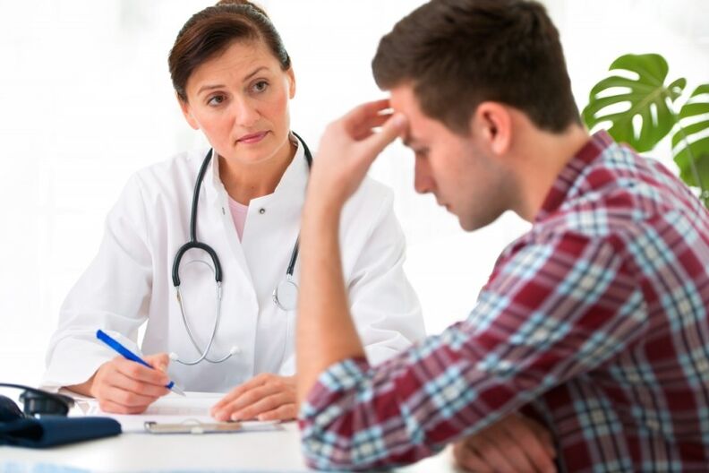 consultazione con uno specialista per i parassiti nel corpo